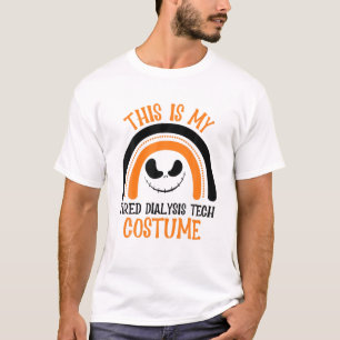 Dialysis Technician Halloween Kidney Nephrology Te T-Shirt