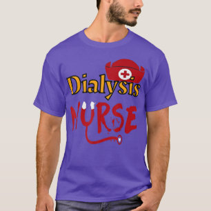 Dialysis Technician Nephrology Nurse Christmas 202 T-Shirt