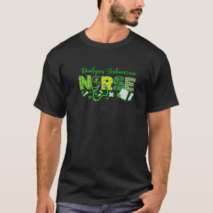 Dialysis Technician Nurse St. Patricks Day Love St T-Shirt