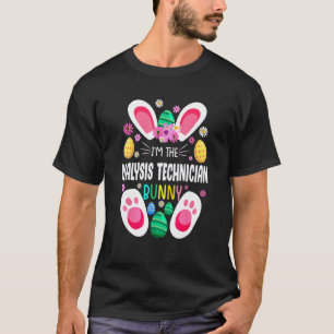 Dialysis Technician Teacher Bunny Easter Day Rabbi T-Shirt
