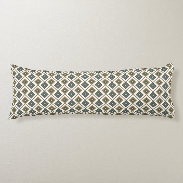 Diamante in green body cushion (Front)