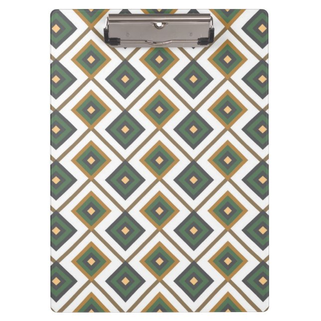 Diamante in green clipboard (Front)