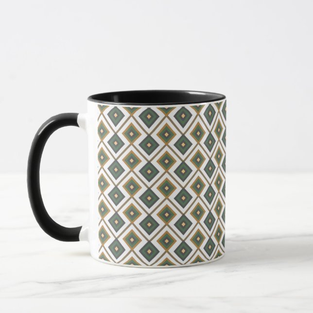 Diamante in green mug (Left)