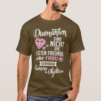 Diamanten kamera objektive white T-Shirt