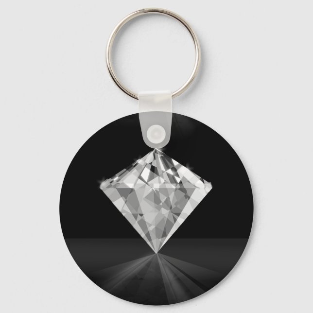 diamond-161739  diamond gem jewel shiny fashion gl key ring (Front)