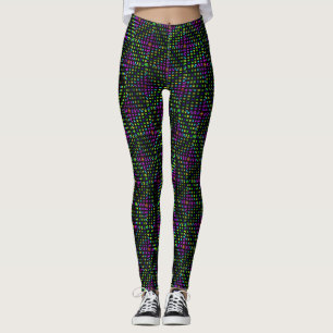 Diamond Abstract Pattern, Leggings