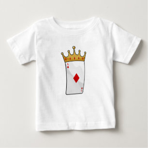 Diamond Ace with King Crown Baby T-Shirt