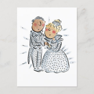 Diamond Anniversary Postcard