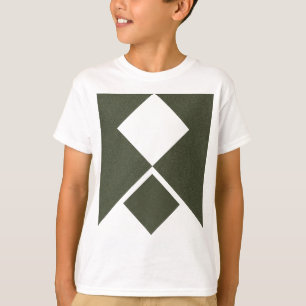 Diamond Balance Tee in Moss Green - T-Shirt