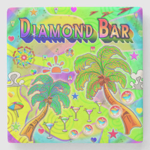Diamond Bar Mind Focus Coaster