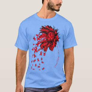 Diamond Blackfan Anaemia Awareness Sunflower ribbo T-Shirt