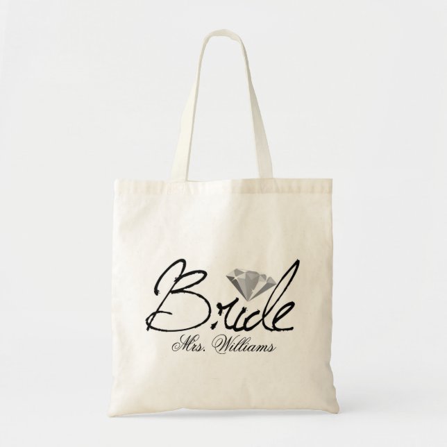 Diamond Bride Tote Bag (Front)