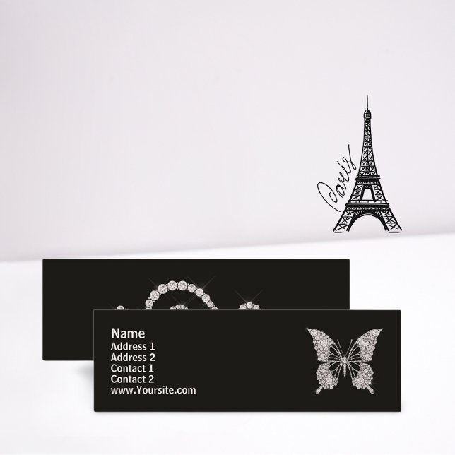 Diamond Butterfly Mini Business Card (Creator Uploaded)