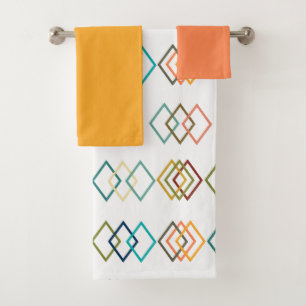 Diamond Chains  Bath Towel Set
