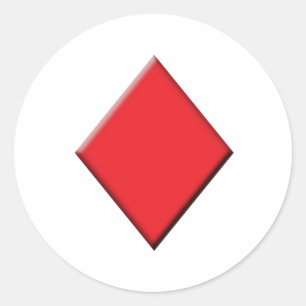 Diamond Classic Round Sticker