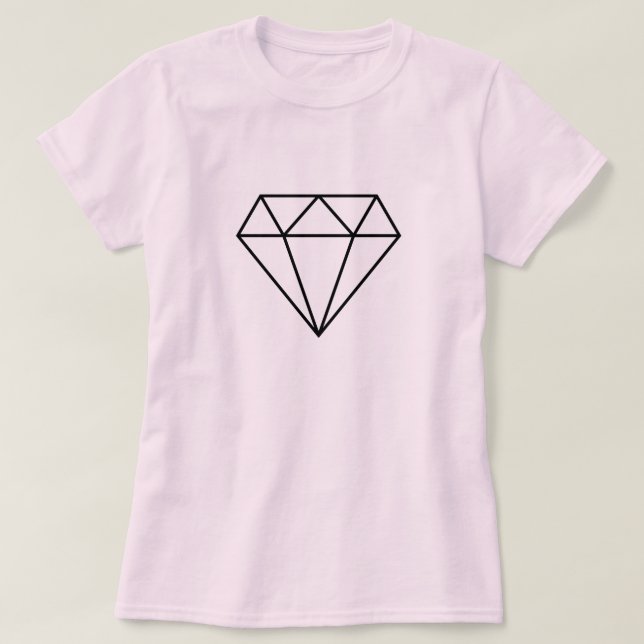 Diamond Contour icon  T-Shirt (Design Front)