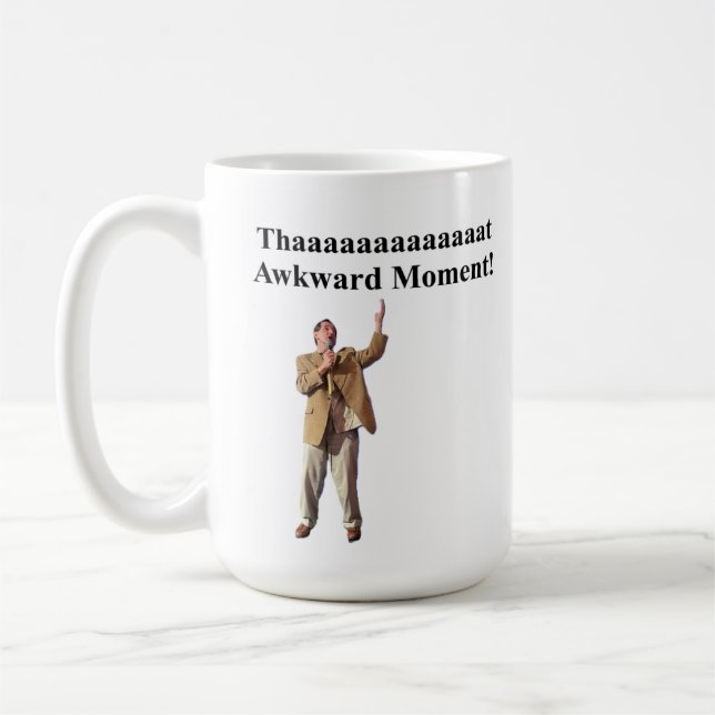 Diamond Dean That Awkward Moment Coffee Mug (Left)