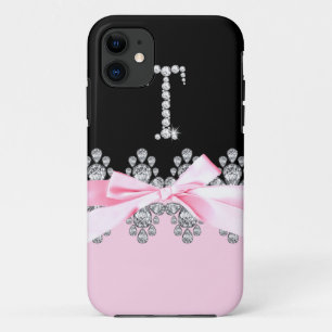 Diamond Delilah: Initial T Case-Mate iPhone Case