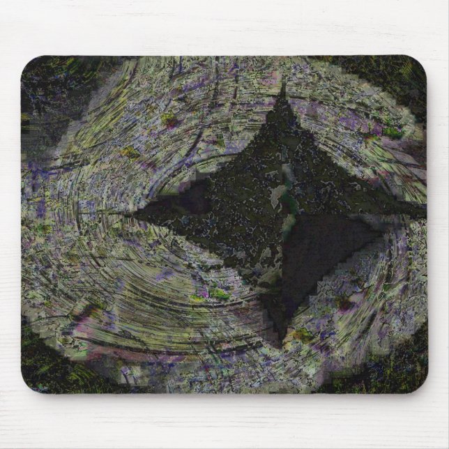 Diamond, digital abstract mouse pad (Front)