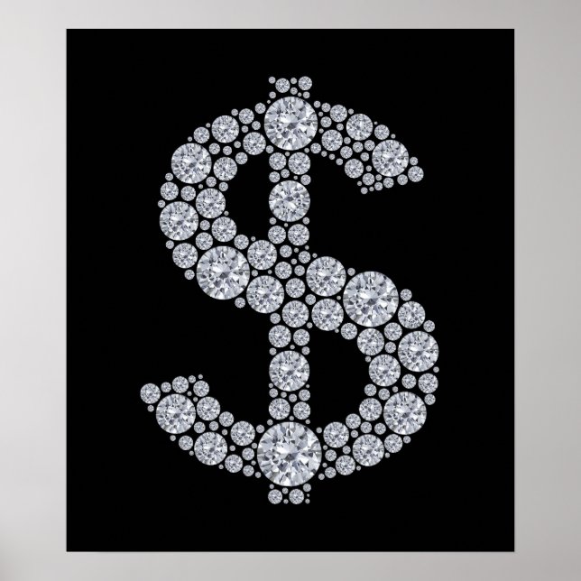 Diamond Dollar Sign Bling (Front)