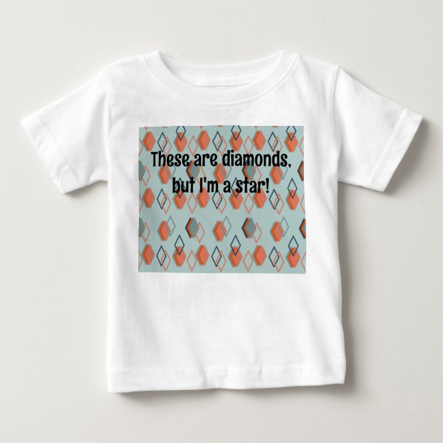 Diamond Echoes  Baby T-Shirt (Front)