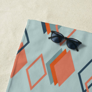 Diamond Echoes  Beach Towel