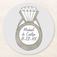 Diamond Engagement Ring Wedding Bridal Shower