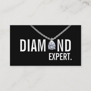 Diamond Expert Jewellery Gold Silver Business Card