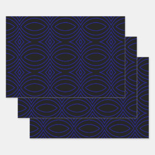 Diamond Eyes Modern Pop Art Abstract  Wrapping Paper Sheet
