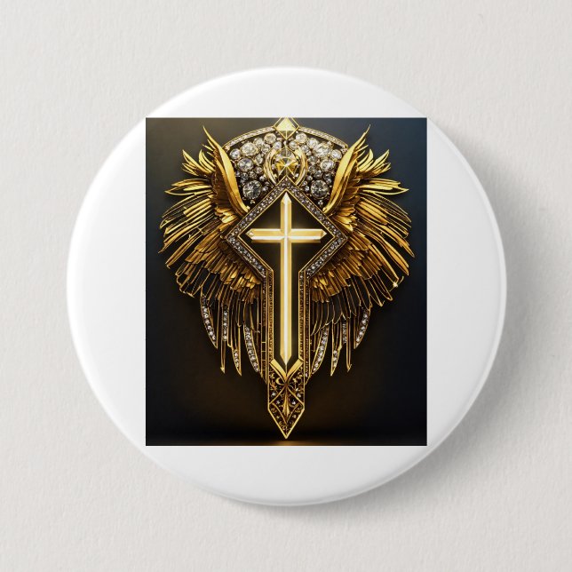 Diamond Faith LLC - Elegance and Grace 7.5 Cm Round Badge (Front)