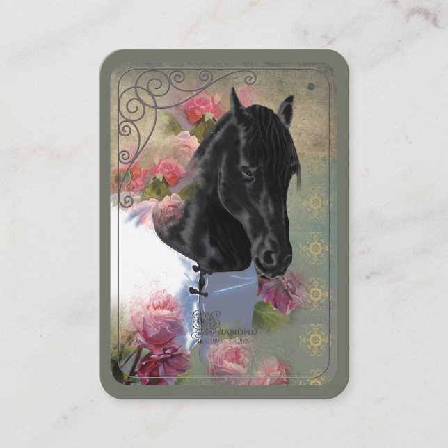 DIAMOND Farewell ~ Business Card (Front)