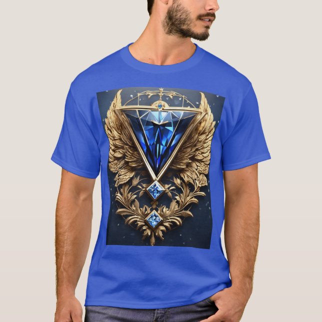 "Diamond Fath Design T-Shirt – Unique,Bold Graphic (Front)