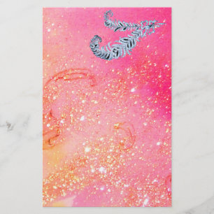 DIAMOND FEATHERS IN MAGIC GOLD SPARKLES STATIONERY