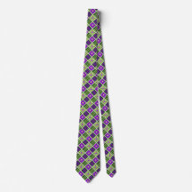 Diamond Flower Geometric Moss & Violet Two-sided