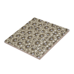 Diamond Flowers - Luxury Tile