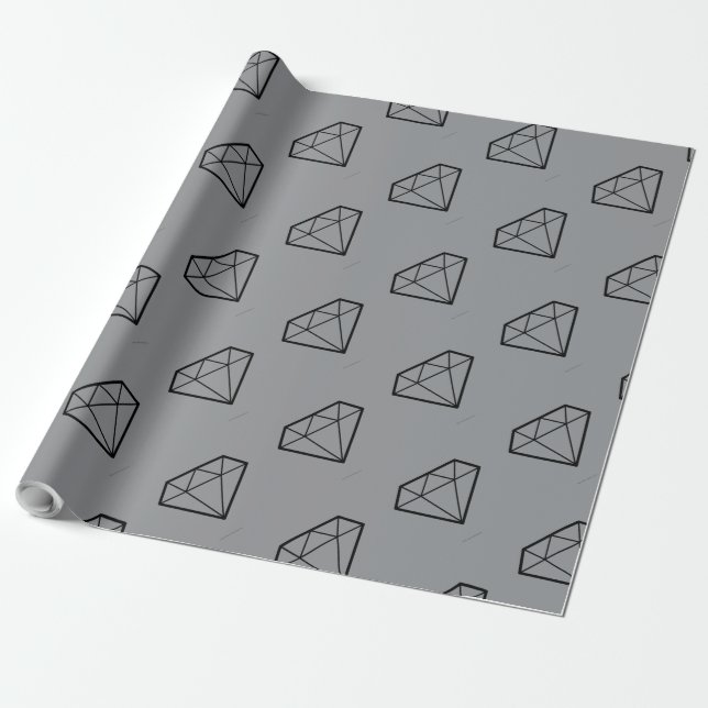 Diamond forever  wrapping paper (Unrolled)