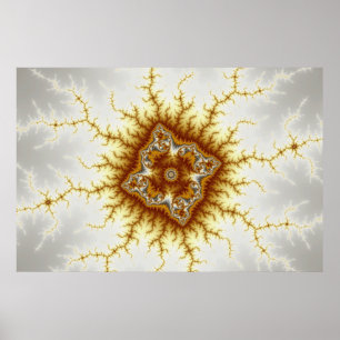 Diamond - Fractal Poster