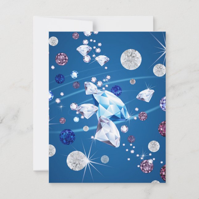 Diamond Galaxy 12 Card (Front)