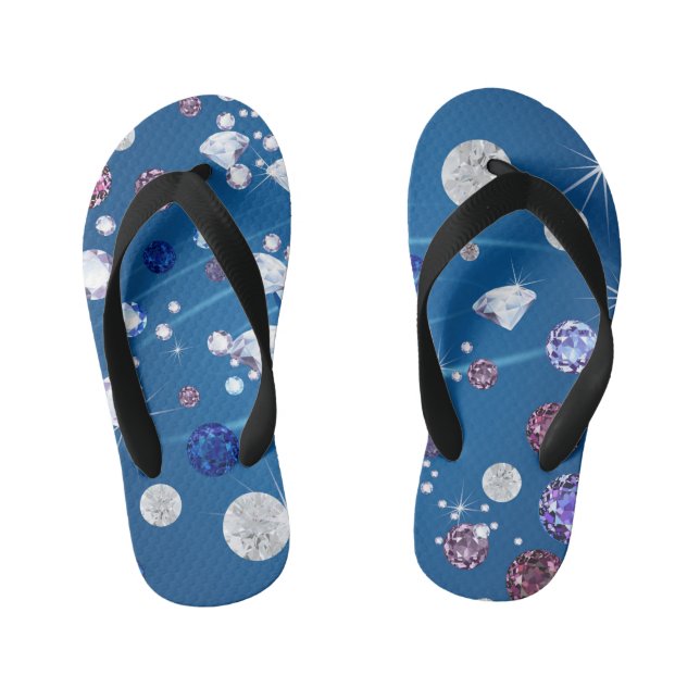 Diamond Galaxy 12 Kid's Jandals (Footbed)