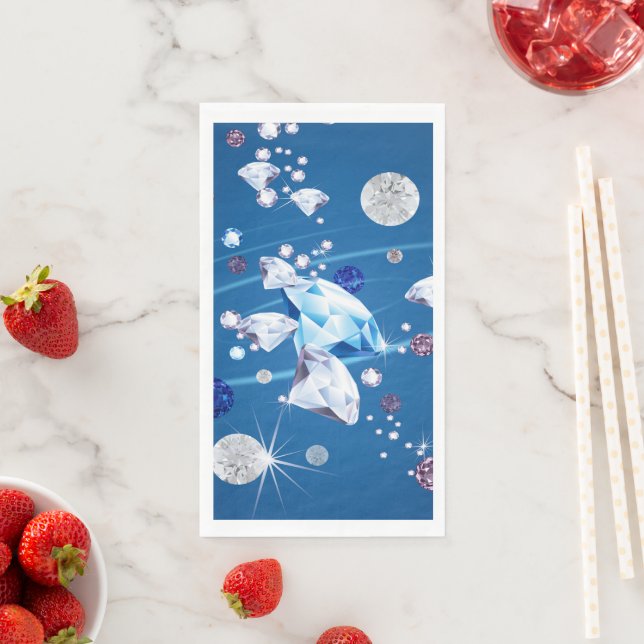 Diamond Galaxy 12 Napkin (Insitu)