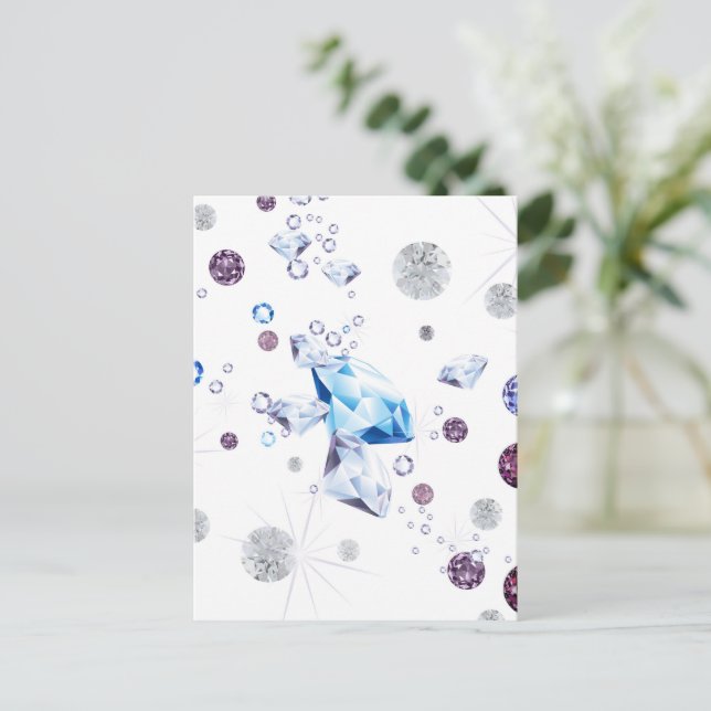 Diamond Galaxy 1 Postcard (Standing Front)