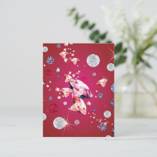 Diamond Galaxy 6 Holiday Postcard