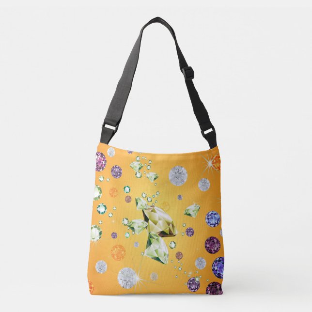 Diamond Galaxy 7 Crossbody Bag (Front)
