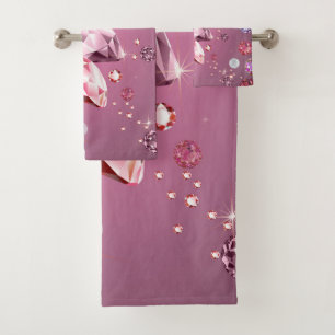 Diamond Galaxy 9 Bath Towel Set