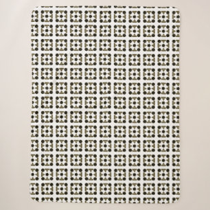 Diamond geometric Art Sherpa Blanket