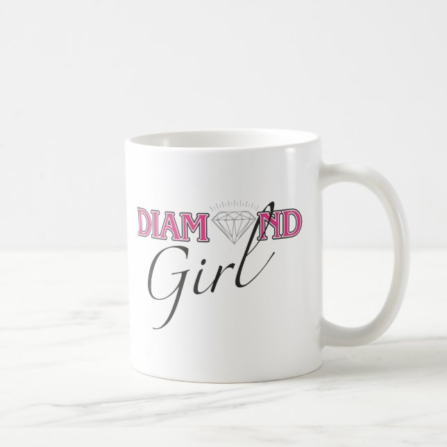Diamond Girl Mug (Right)