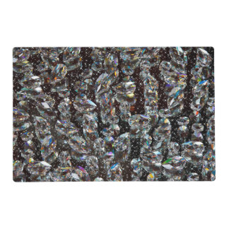 Diamond Glitter Sparkle Elegant Laminated Place Mat