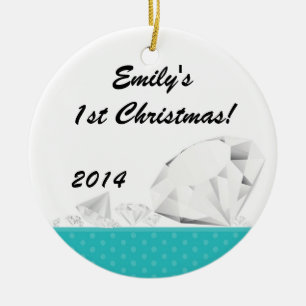 Diamond Glitz Glam Glam Personalised Name Ornament