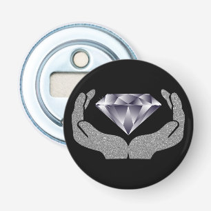Diamond Hands Bottle Opener