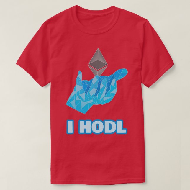 Diamond Hands Ethereum T-Shirt (Design Front)